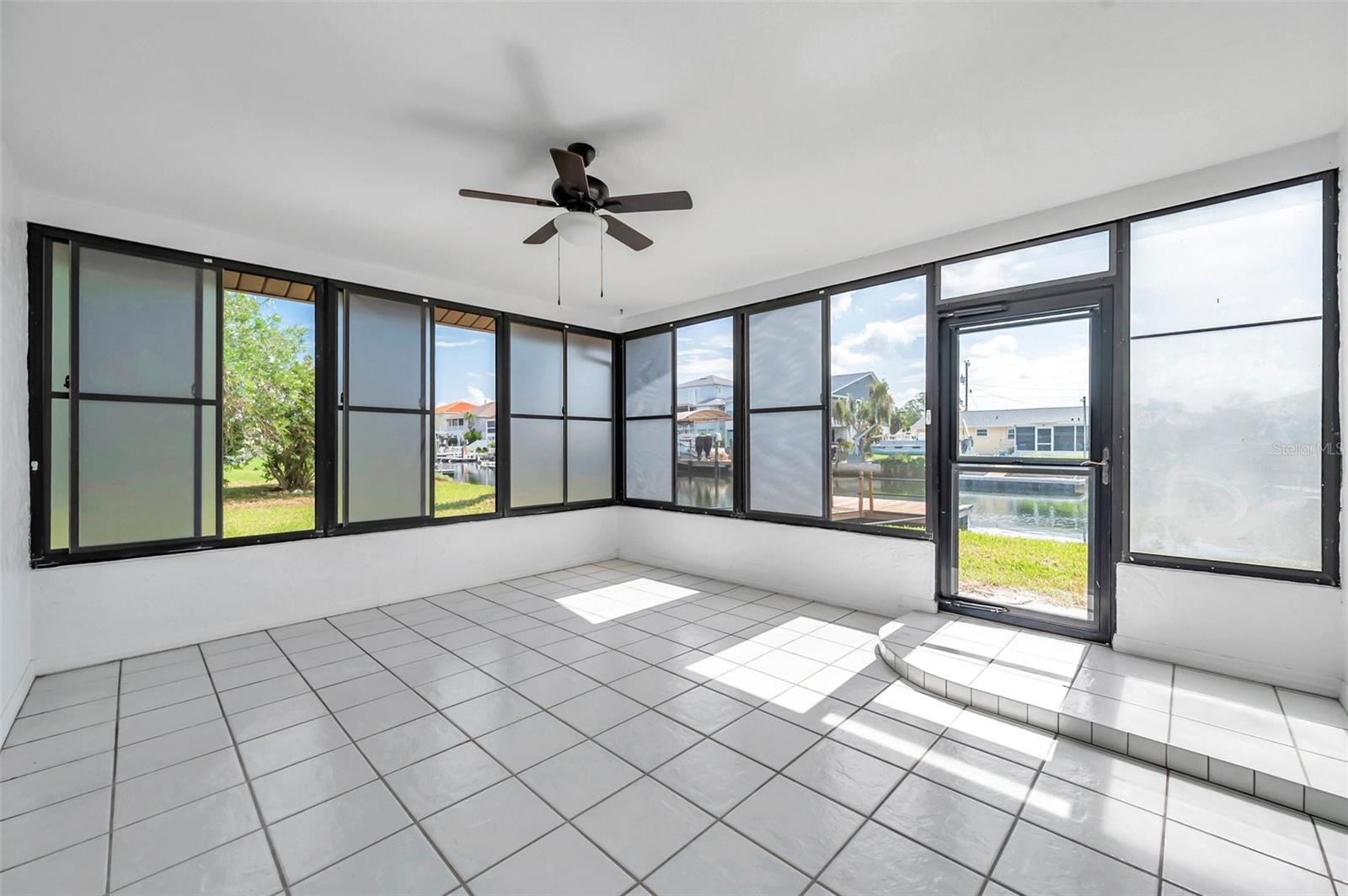 Screened porch