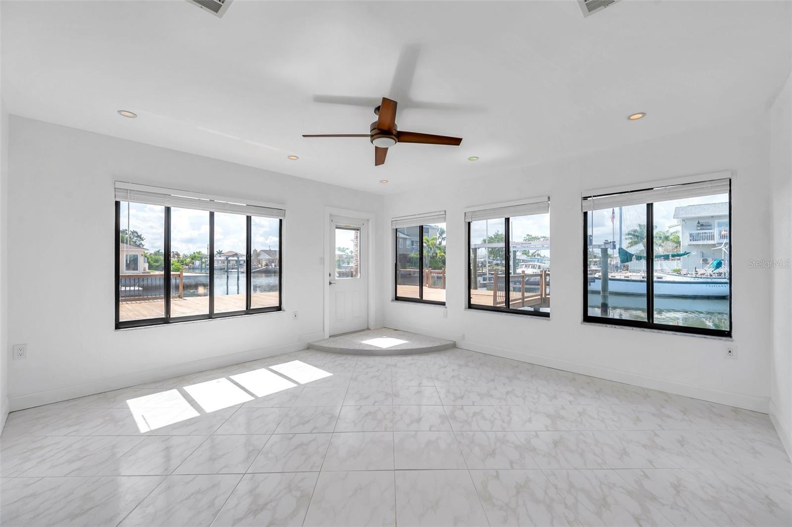 Bonus Room of Family Room, would make a great office, but you might not get any work done dreaming about being on the water!!!!!