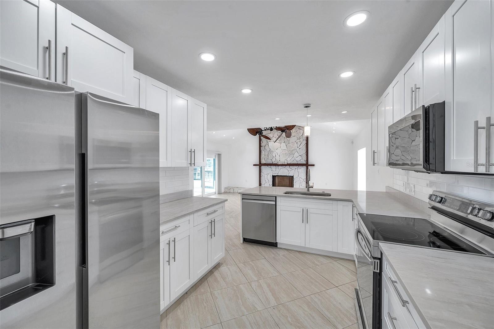 New Cabinets and Stainless appliances