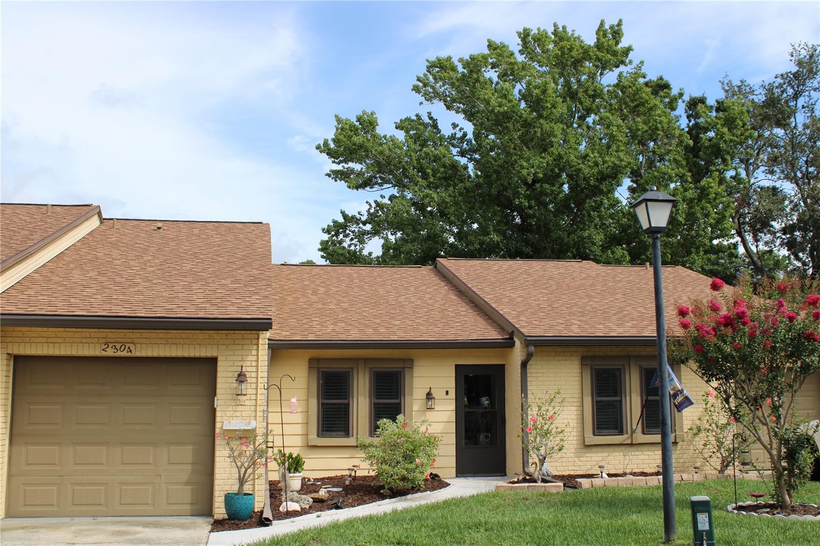 Front of you're new home