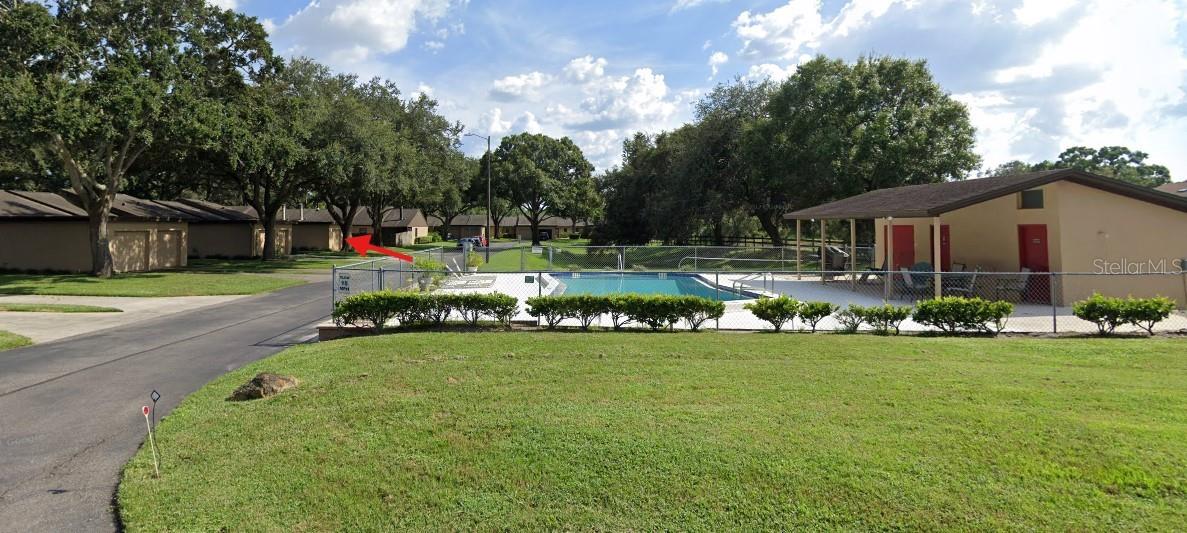 Community Pool Side