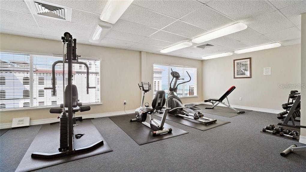 Fitness Room Loacted in Madeira Bay Resort II Building