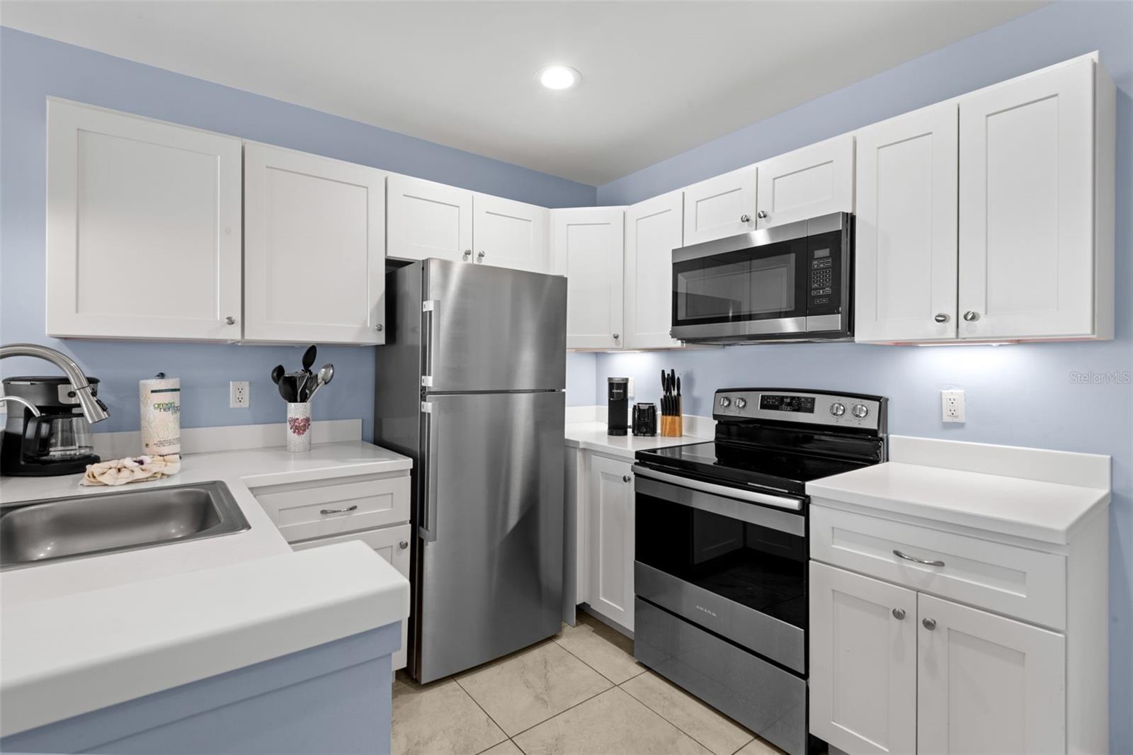 Full Kitchen with Stainless Appliances