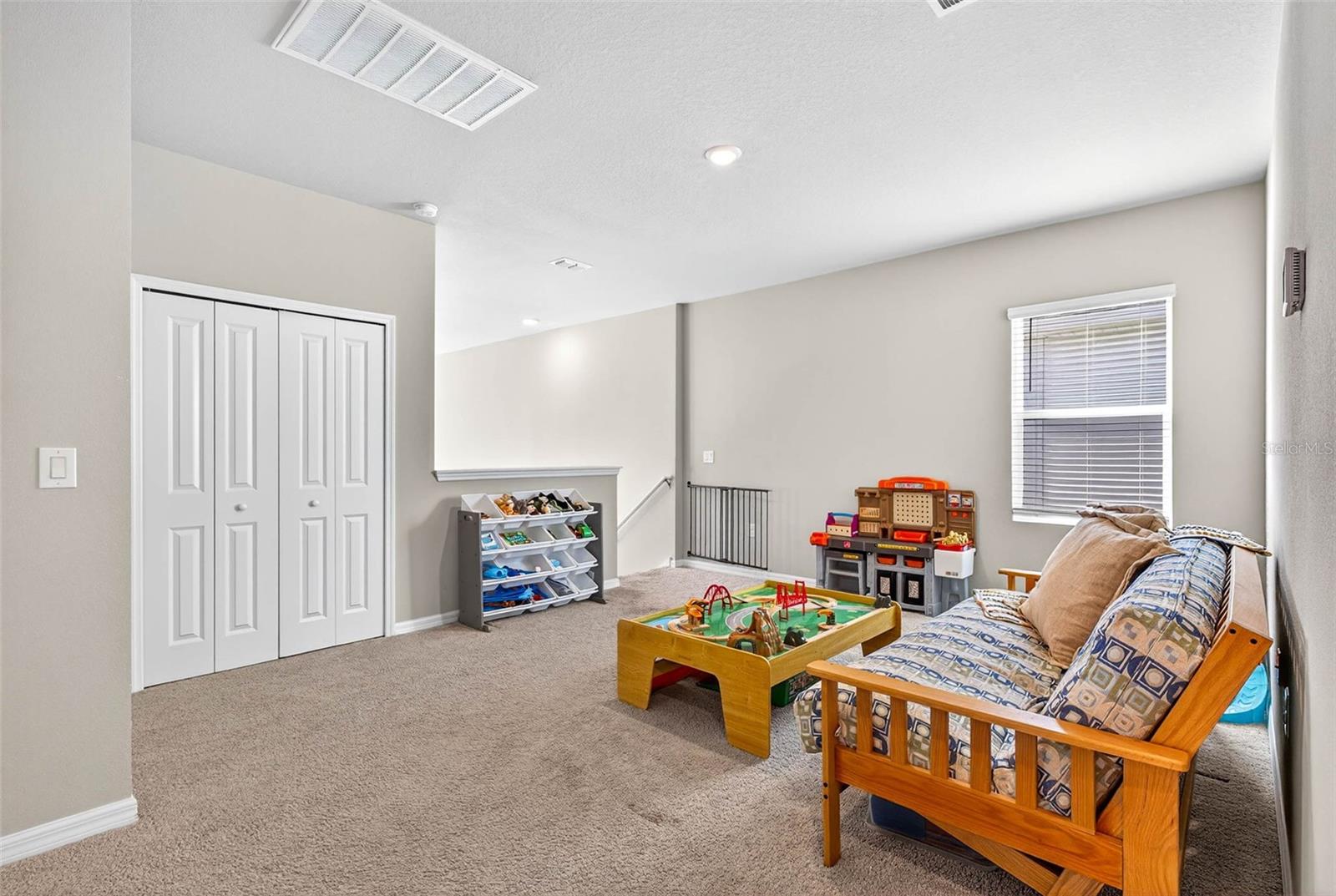 Use as a play area, work space, entertainment room, the potential is endless.