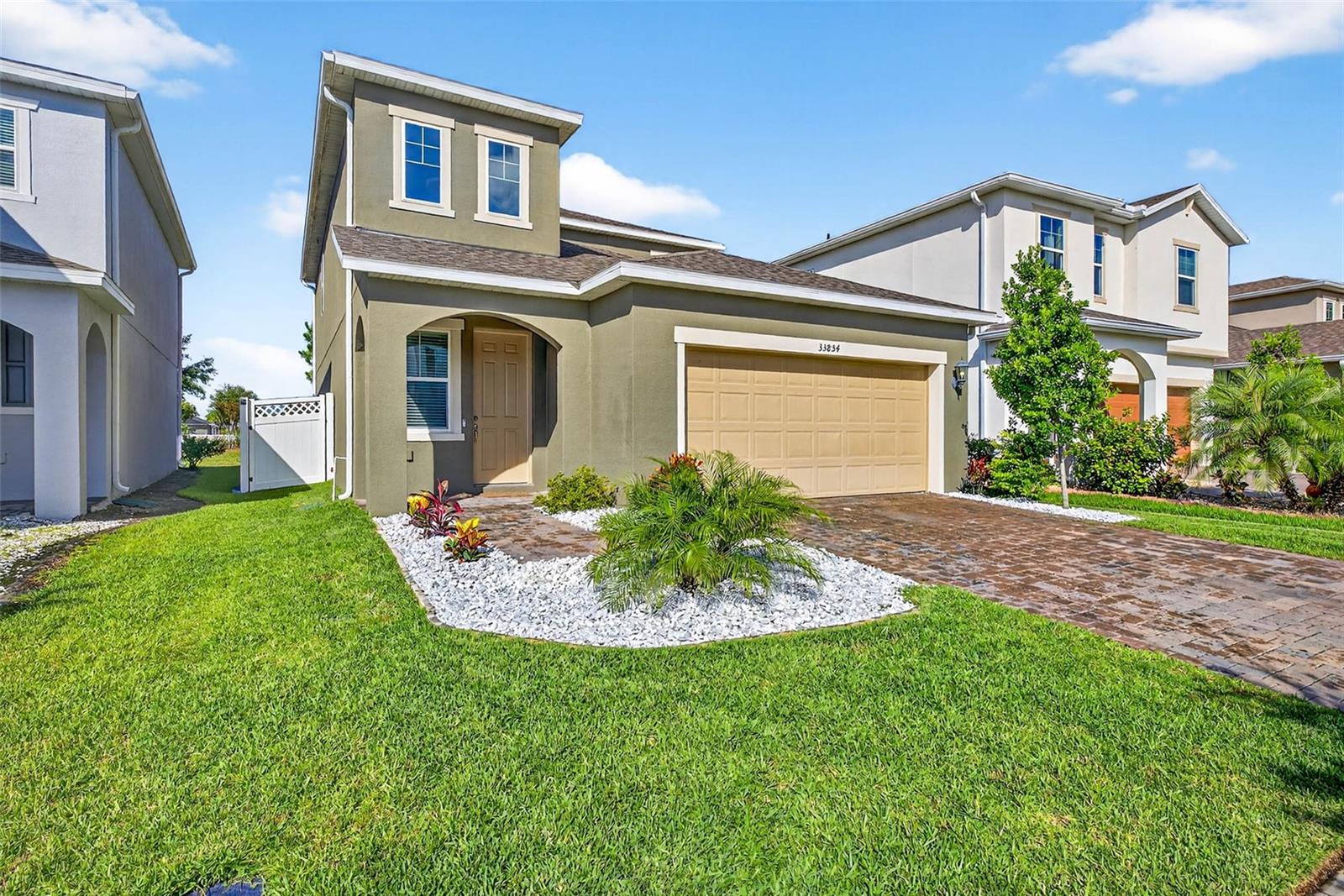 Landscaped and welcoming you home!