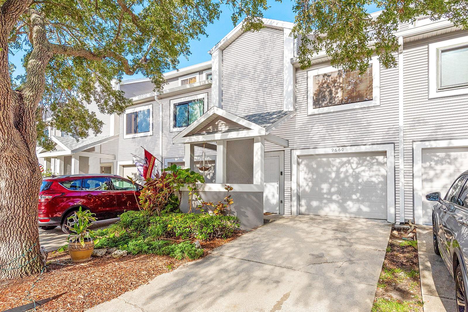 Front entrance single car garage