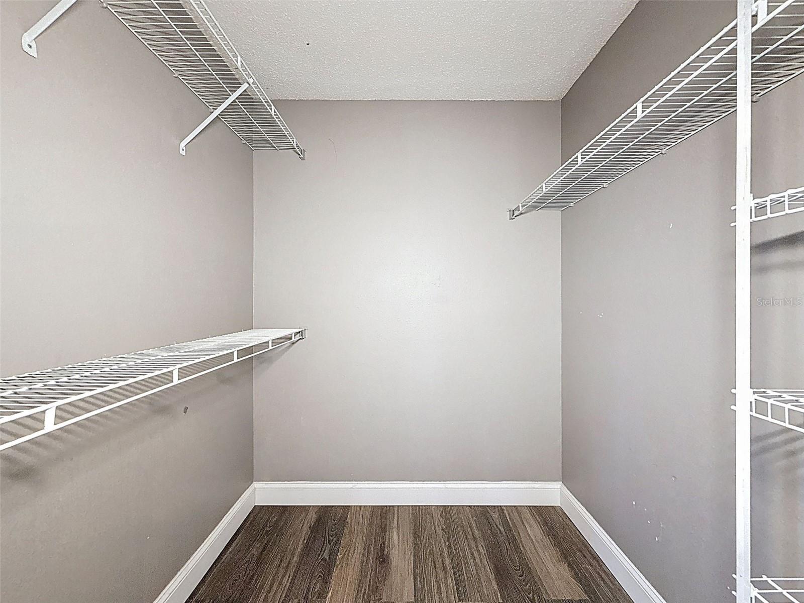 Walk in Primary Closet