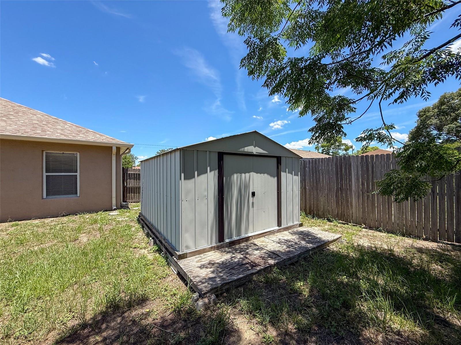 Shed for Storage