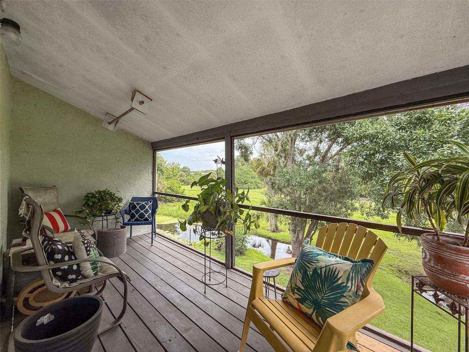 Second Floor Balcony