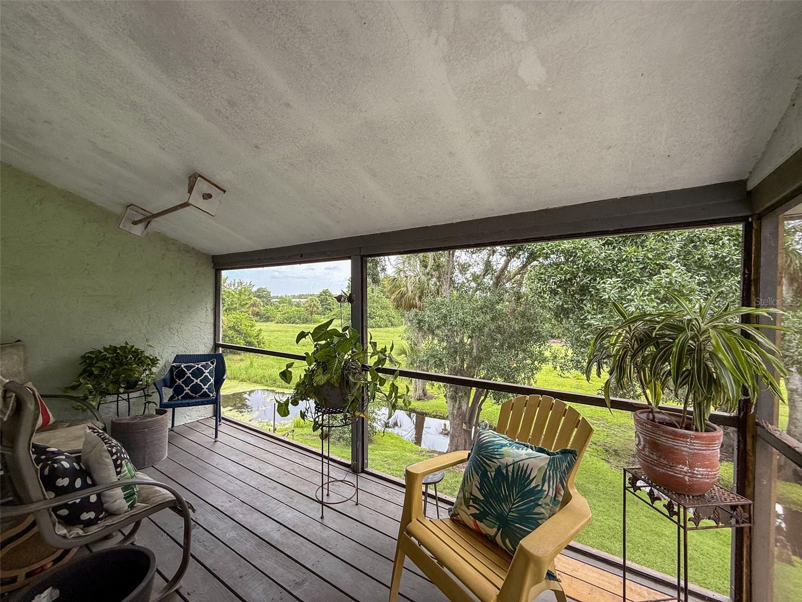 Second Floor Balcony