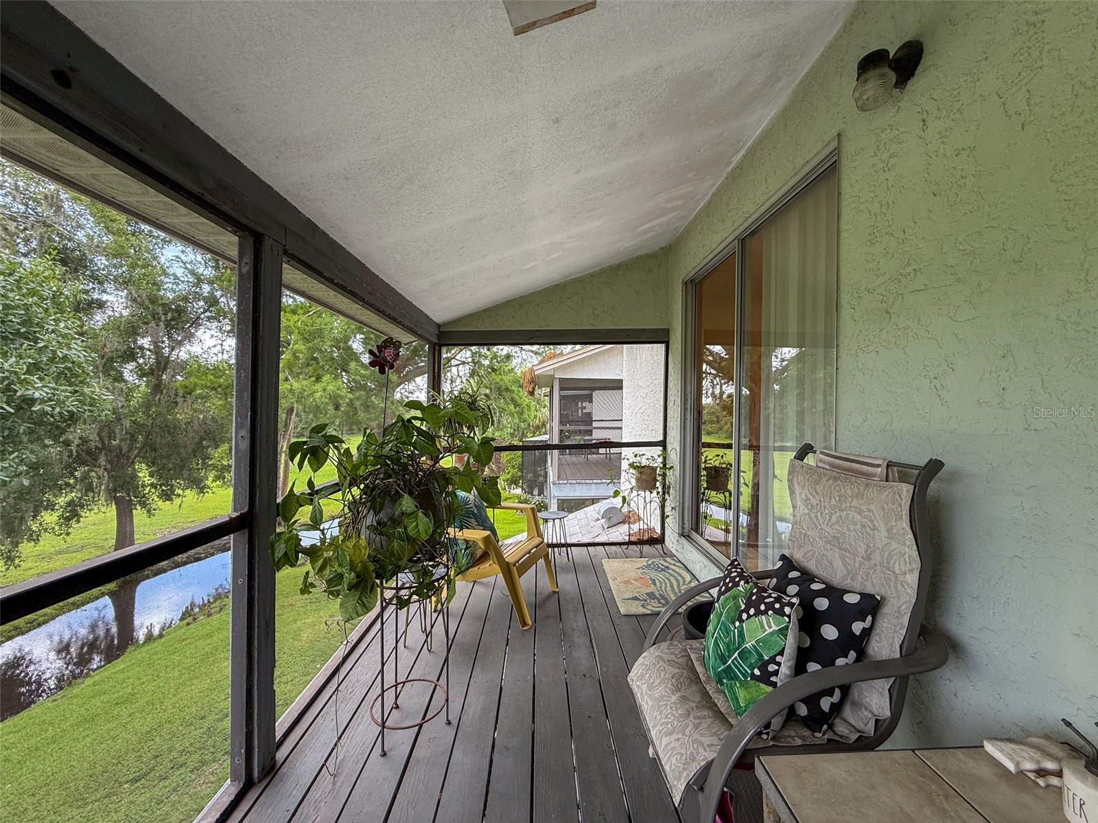 Second Floor Balcony