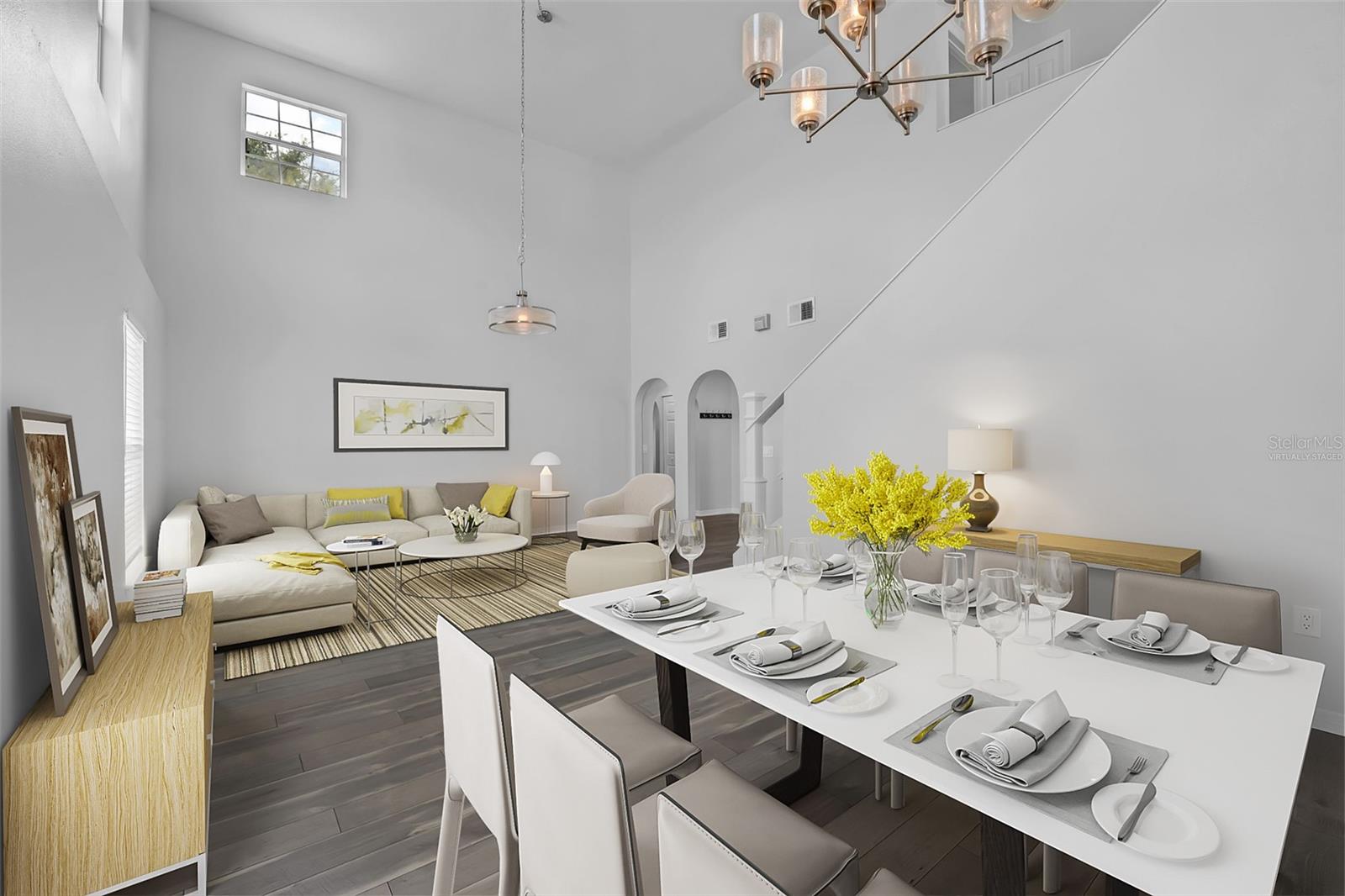 virtually Staged family.dining room