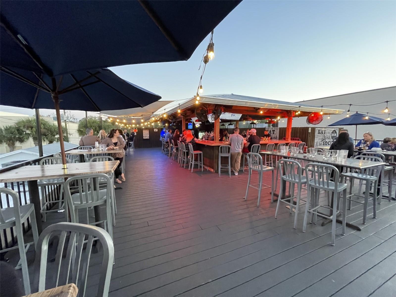 Historic downtown New Port Richey nightlife