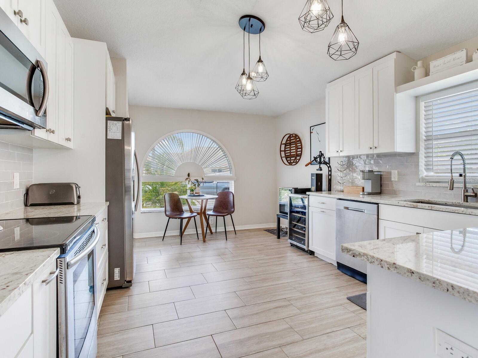Kitchen - White 42" Soft Close Cabinets