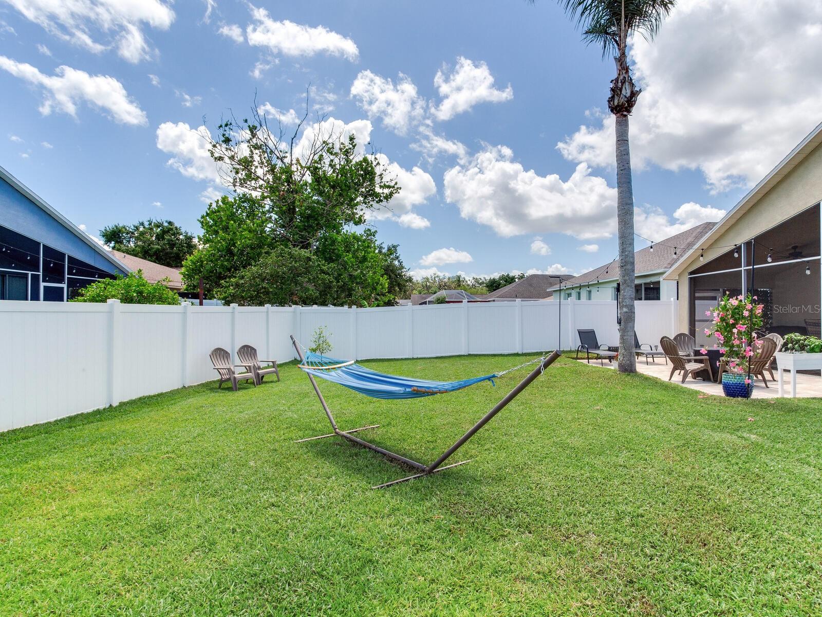 Fenced Backyard