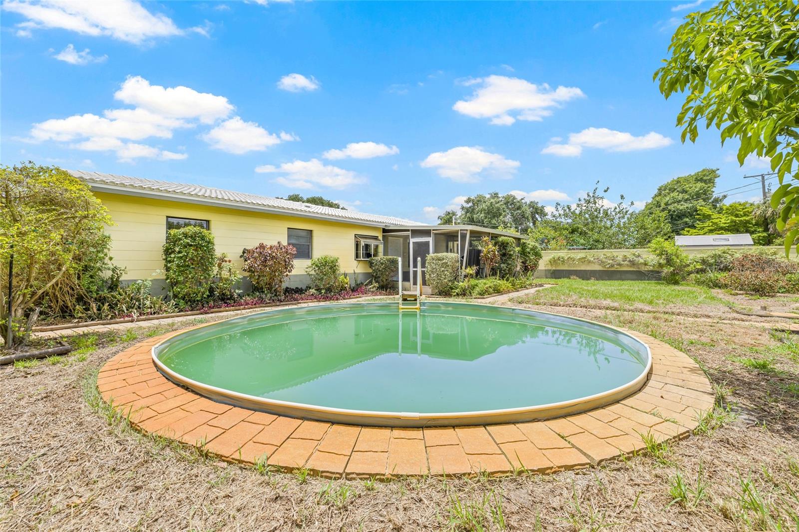 Spacious Backyard and Pool!