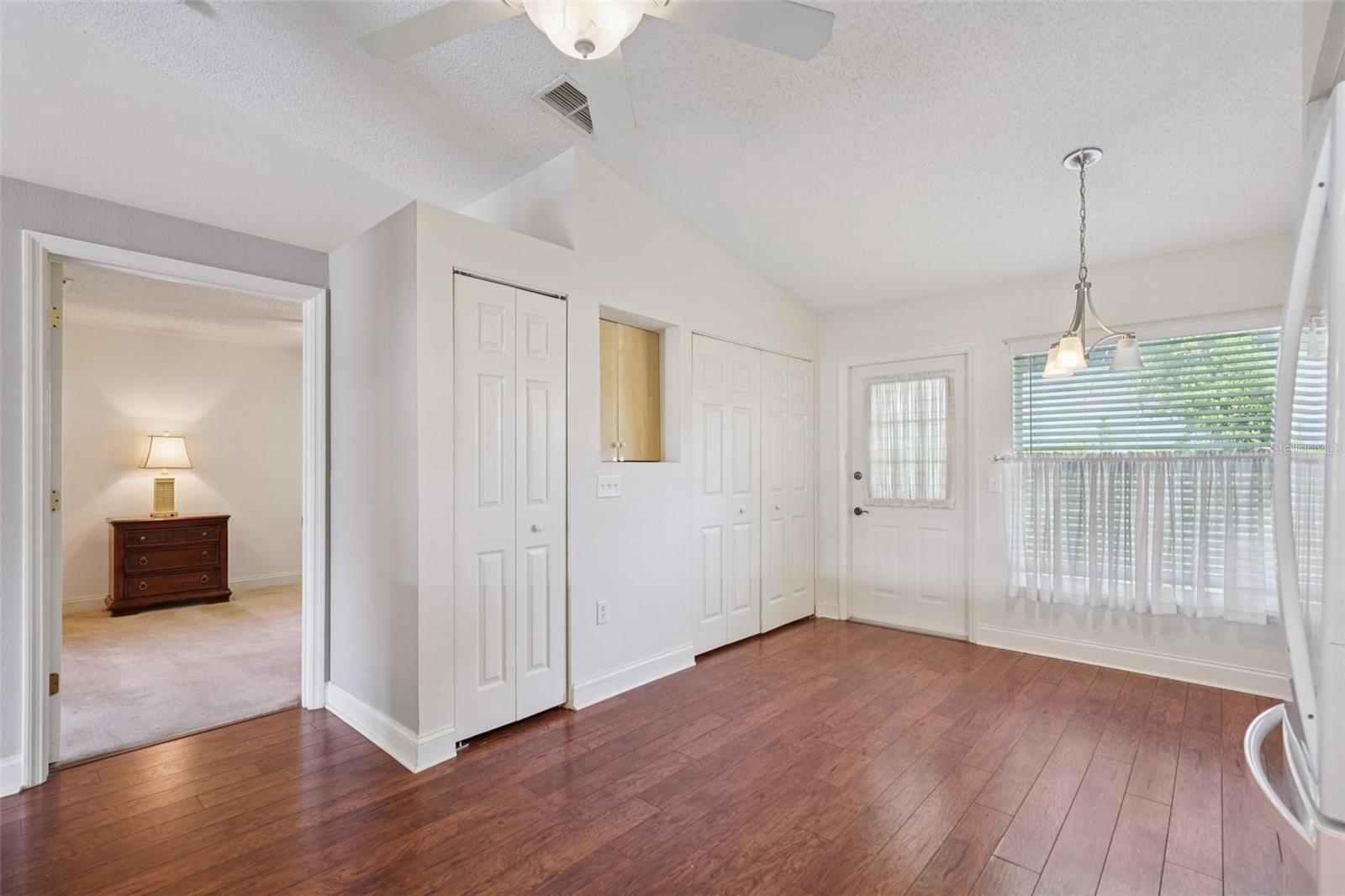 Primary Bedroom entrance from Kitchen