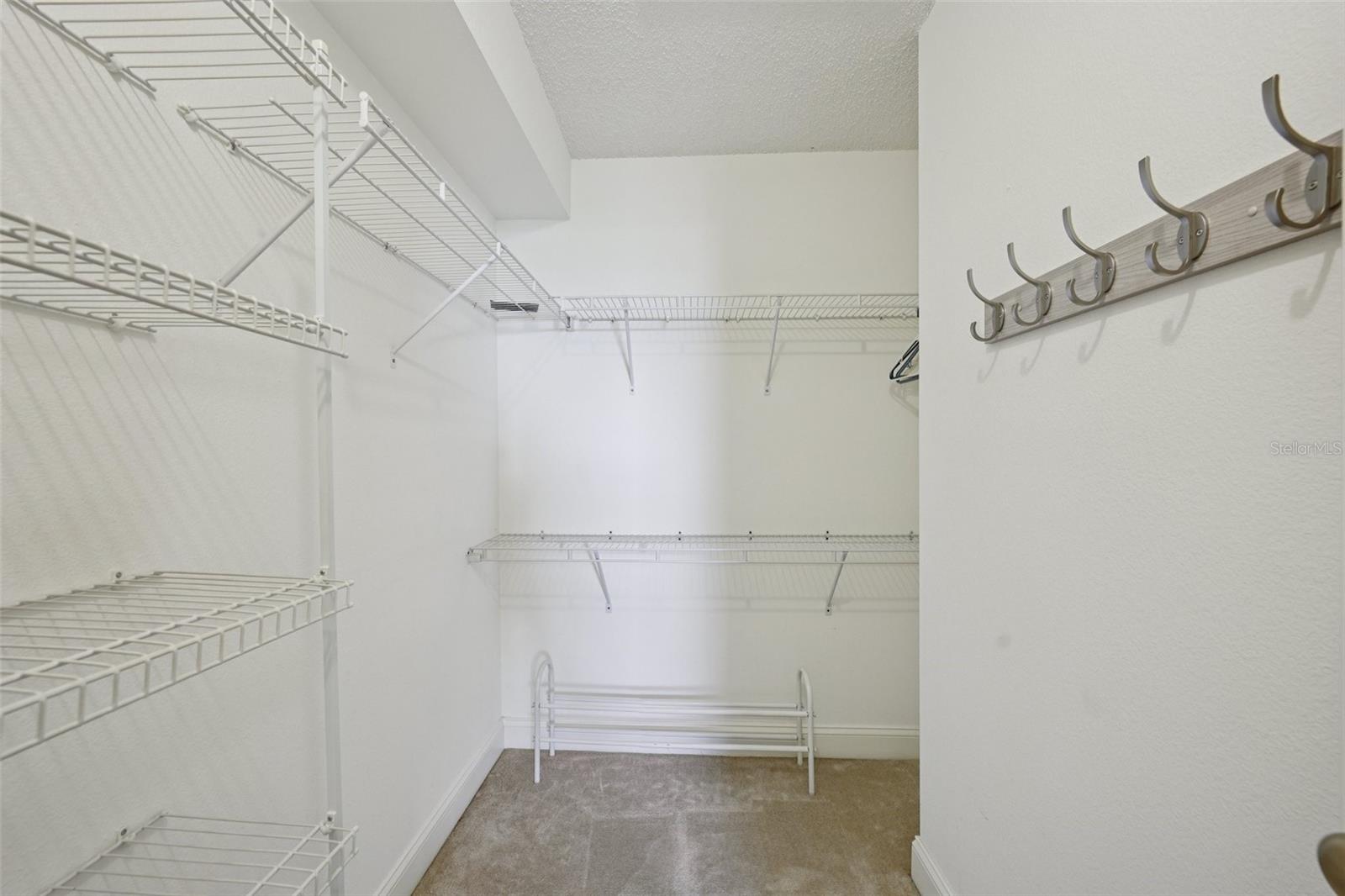 Walk In Closet - Primary Bedroom Suite