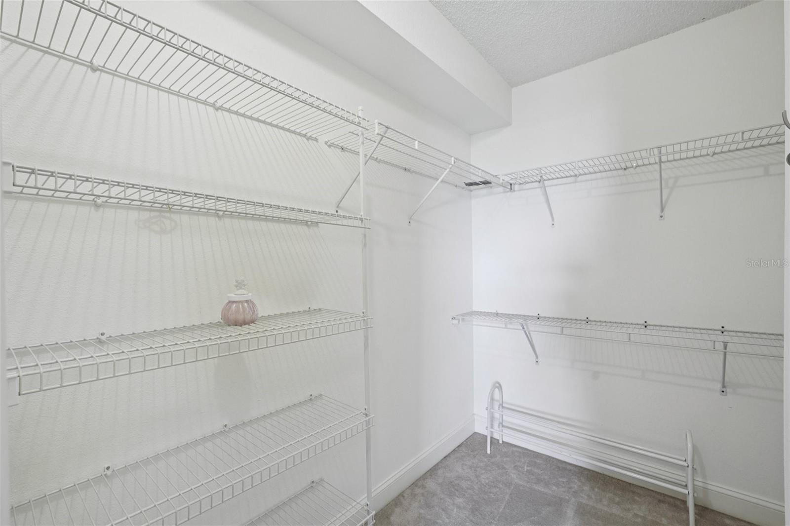 Walk In Closet - Primary Bedroom Suite