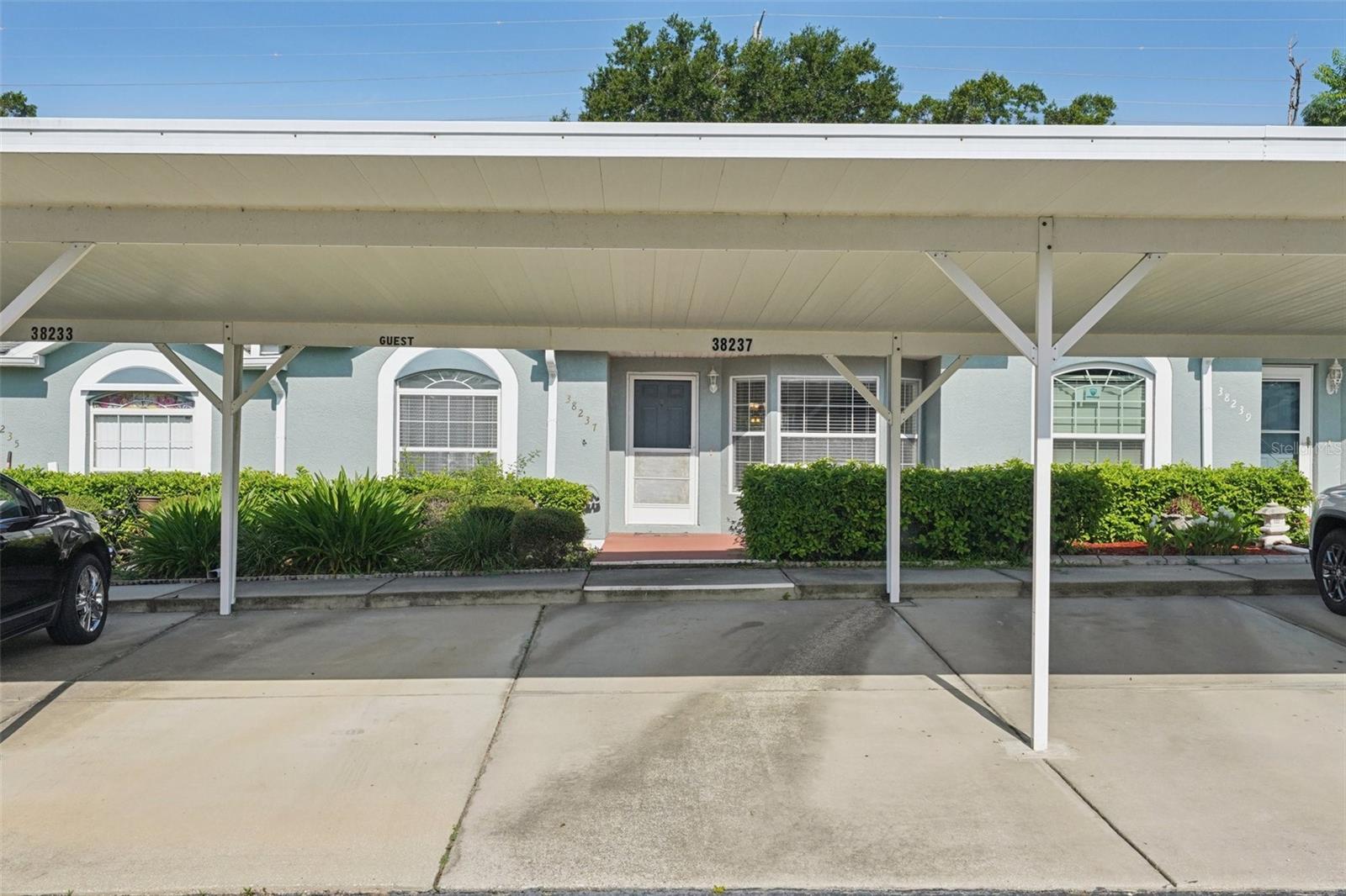 Covered Dedicated Parking Space