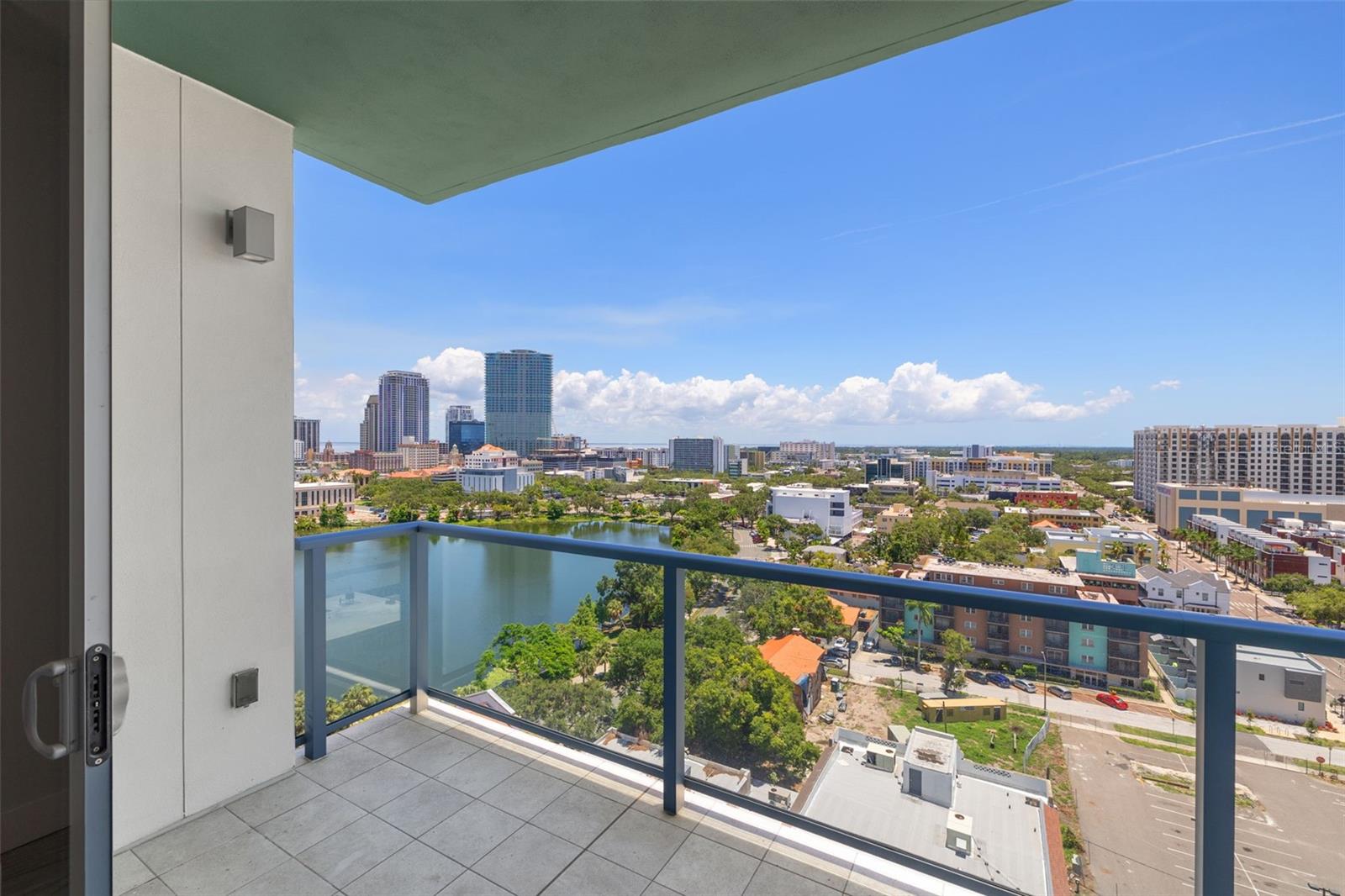 Stunning private terrace views from this residence - 1406