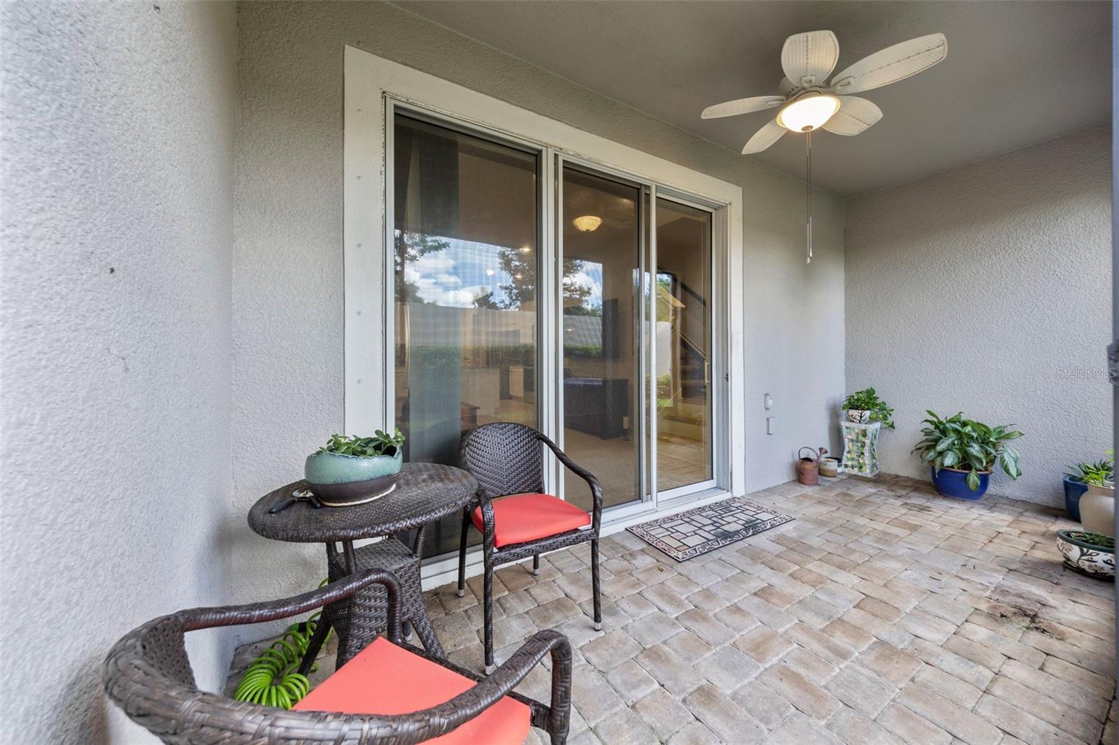 private patio