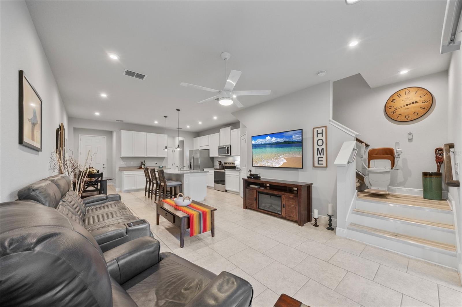 Living room.