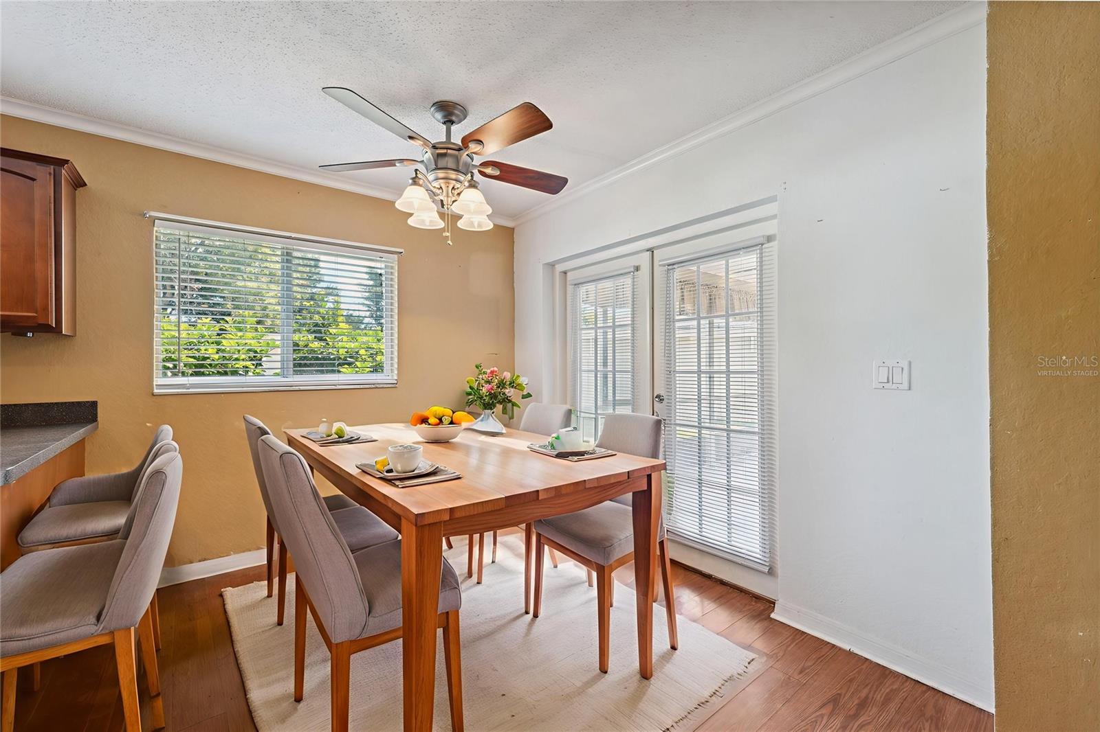 Breakfast Nook (Virtually Staged)