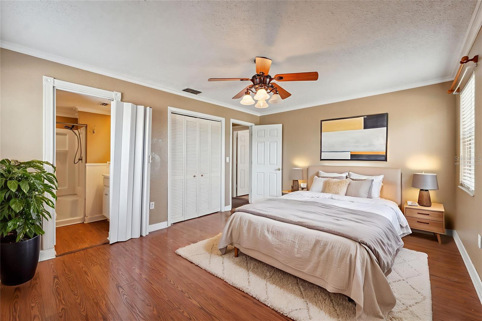 Primary Bedroom (Virtually Staged)