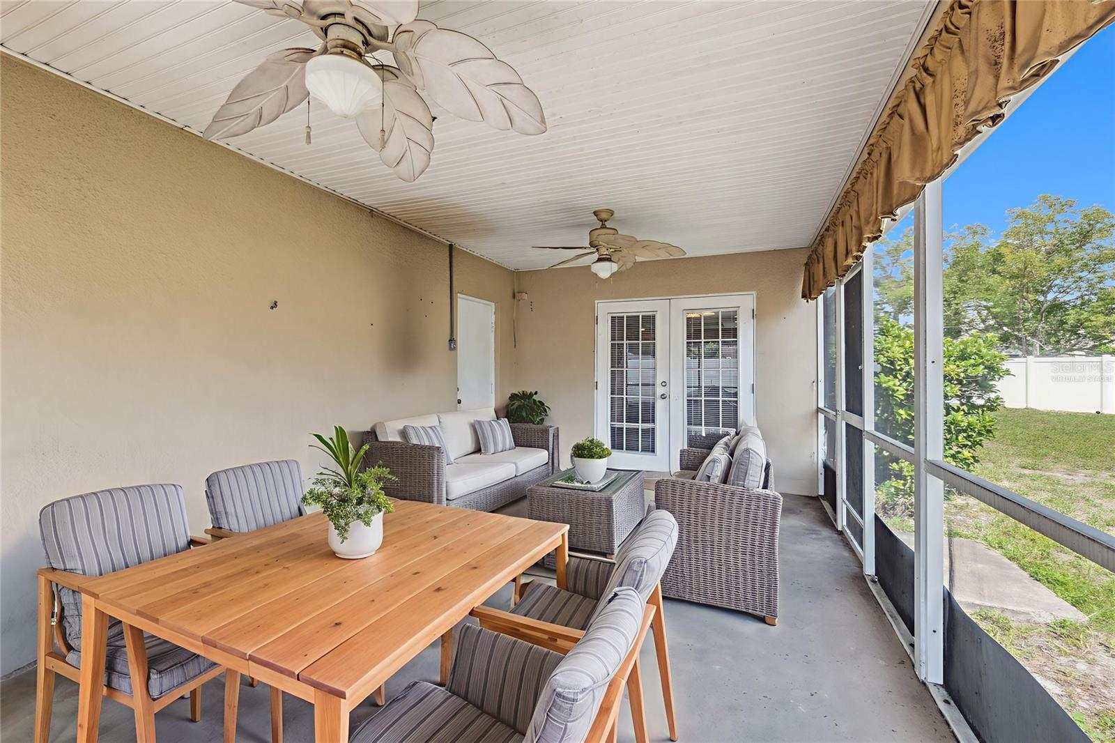 Rear Porch (Virtually Staged)