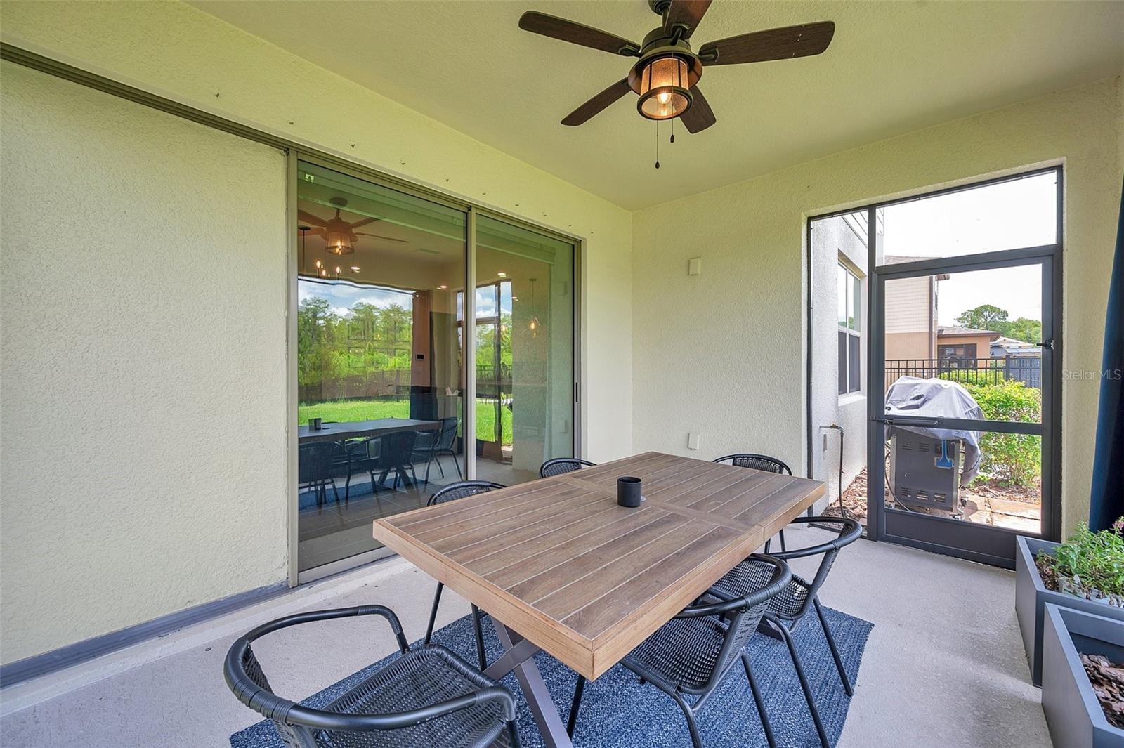 Screened Lanai with pocket door to great Room