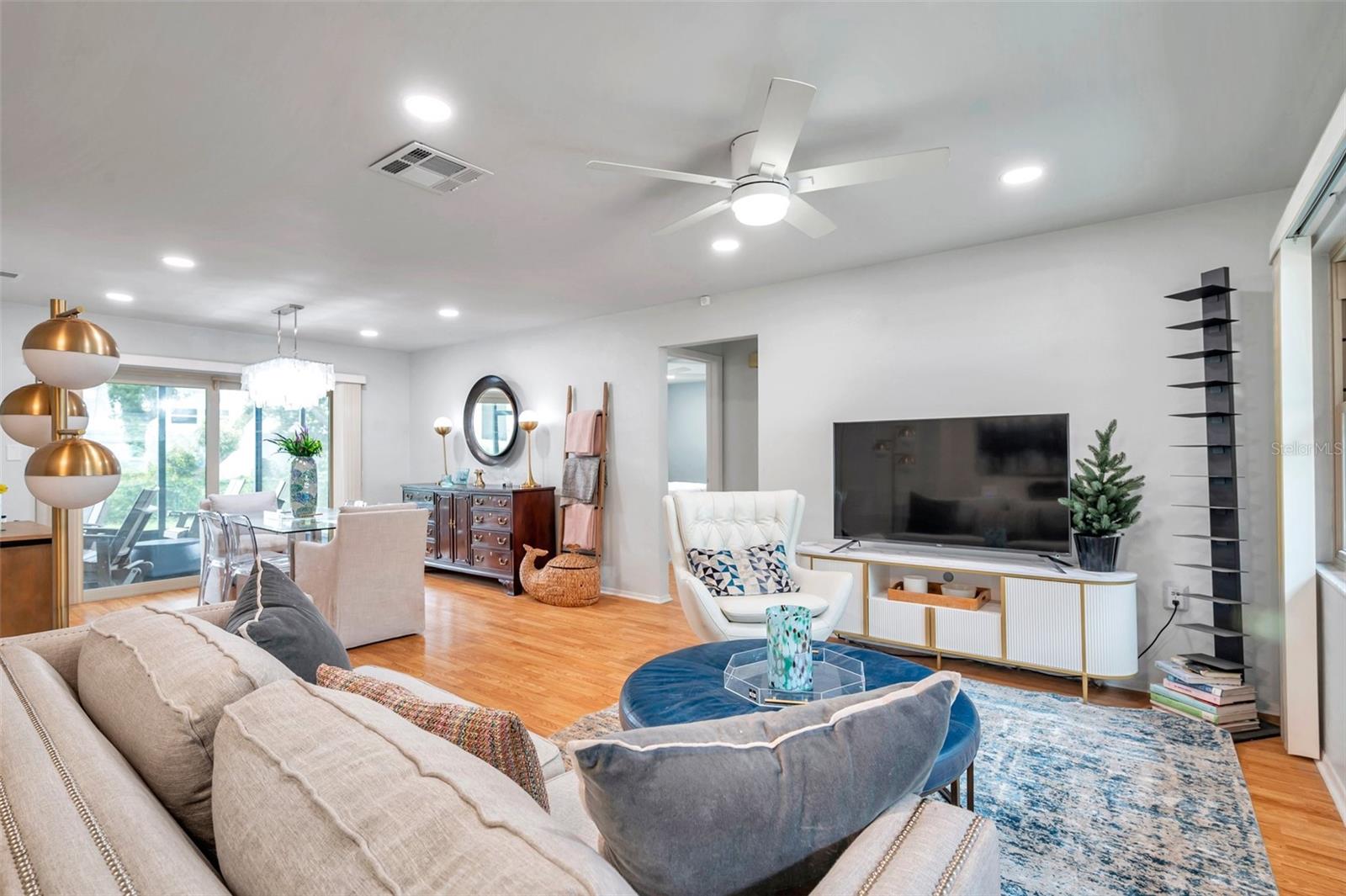 Living room/Dining room combo
