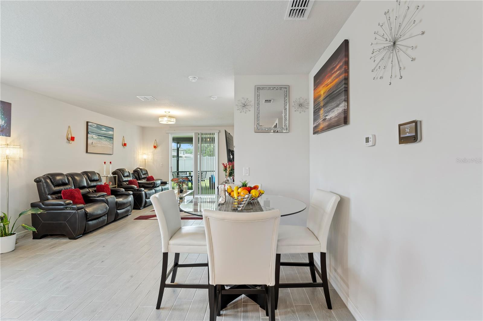 Dining area