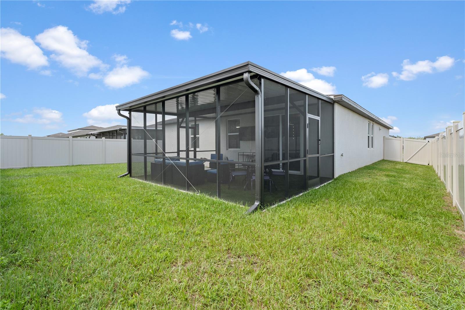 Fenced Yard
