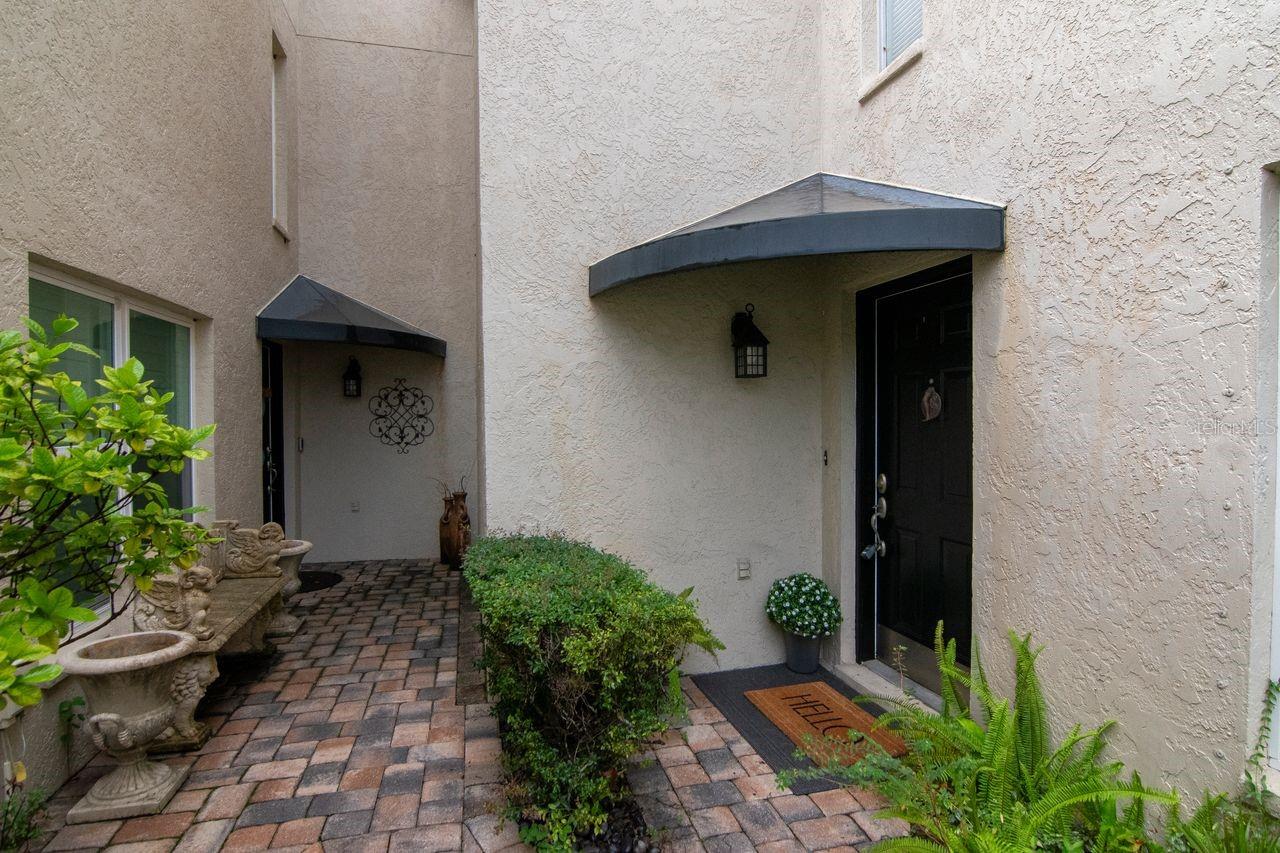 Entrance to the Unit