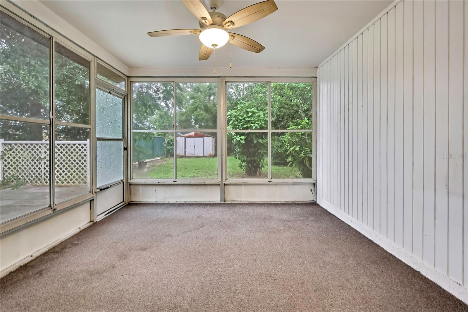 Screened porch