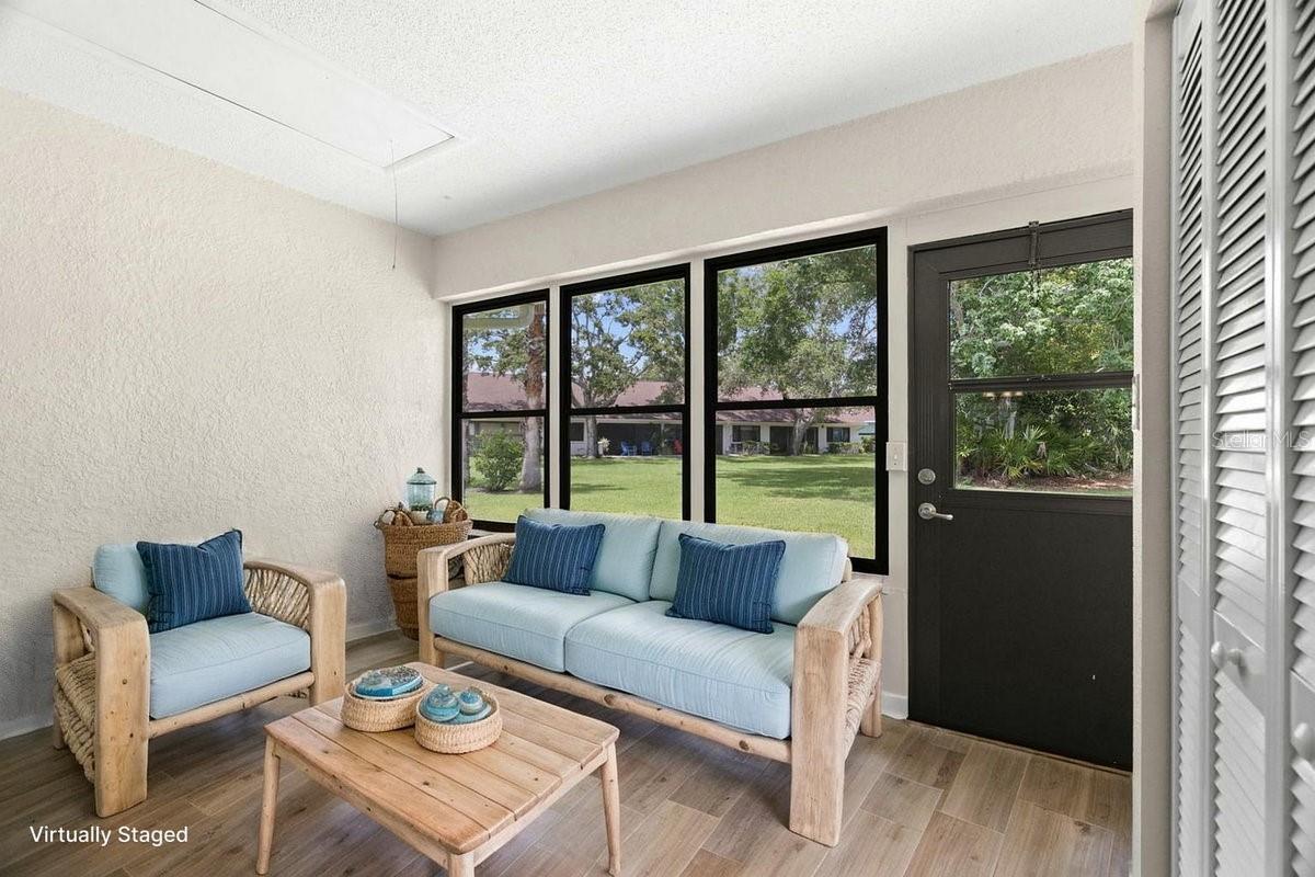 Staged Florida Room
