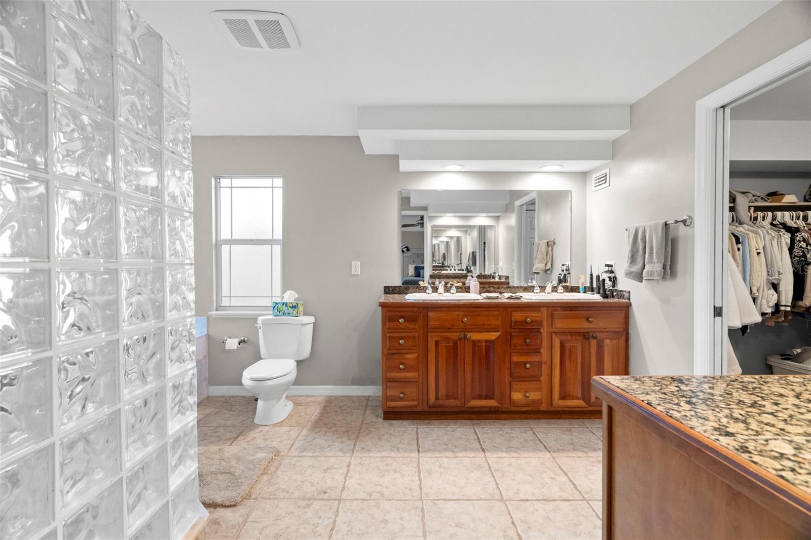 Master bathroom