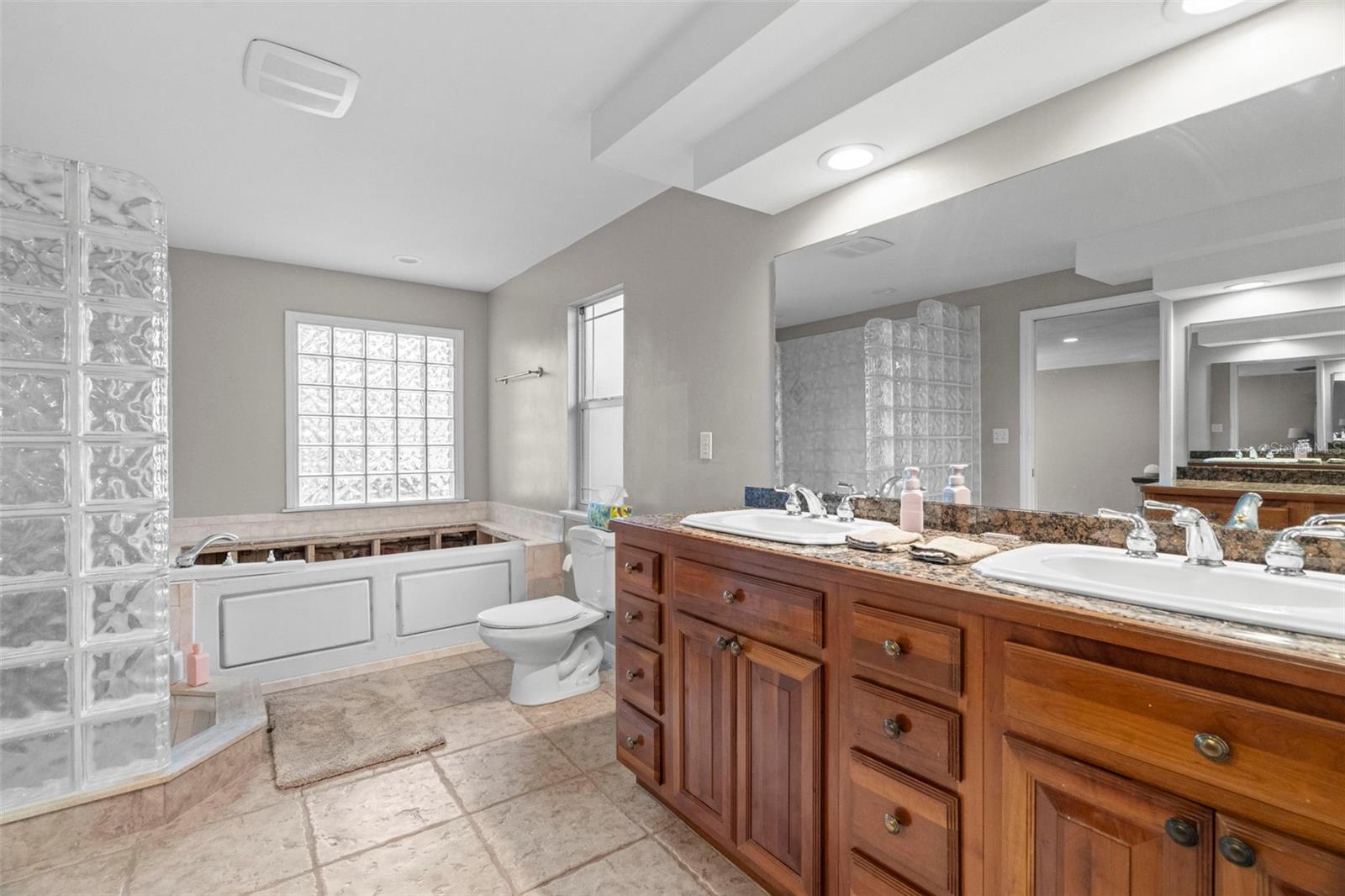 Master bathroom