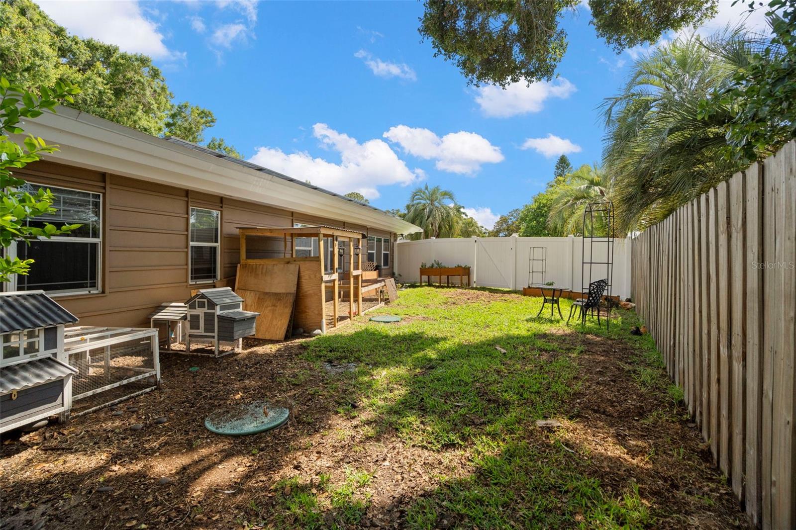large side yard