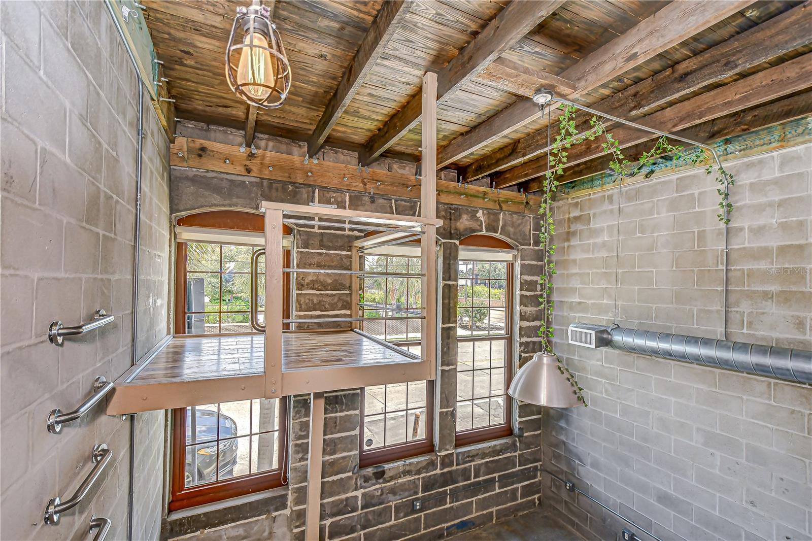 What makes this unit so special is the lofted treehouse features that was added!