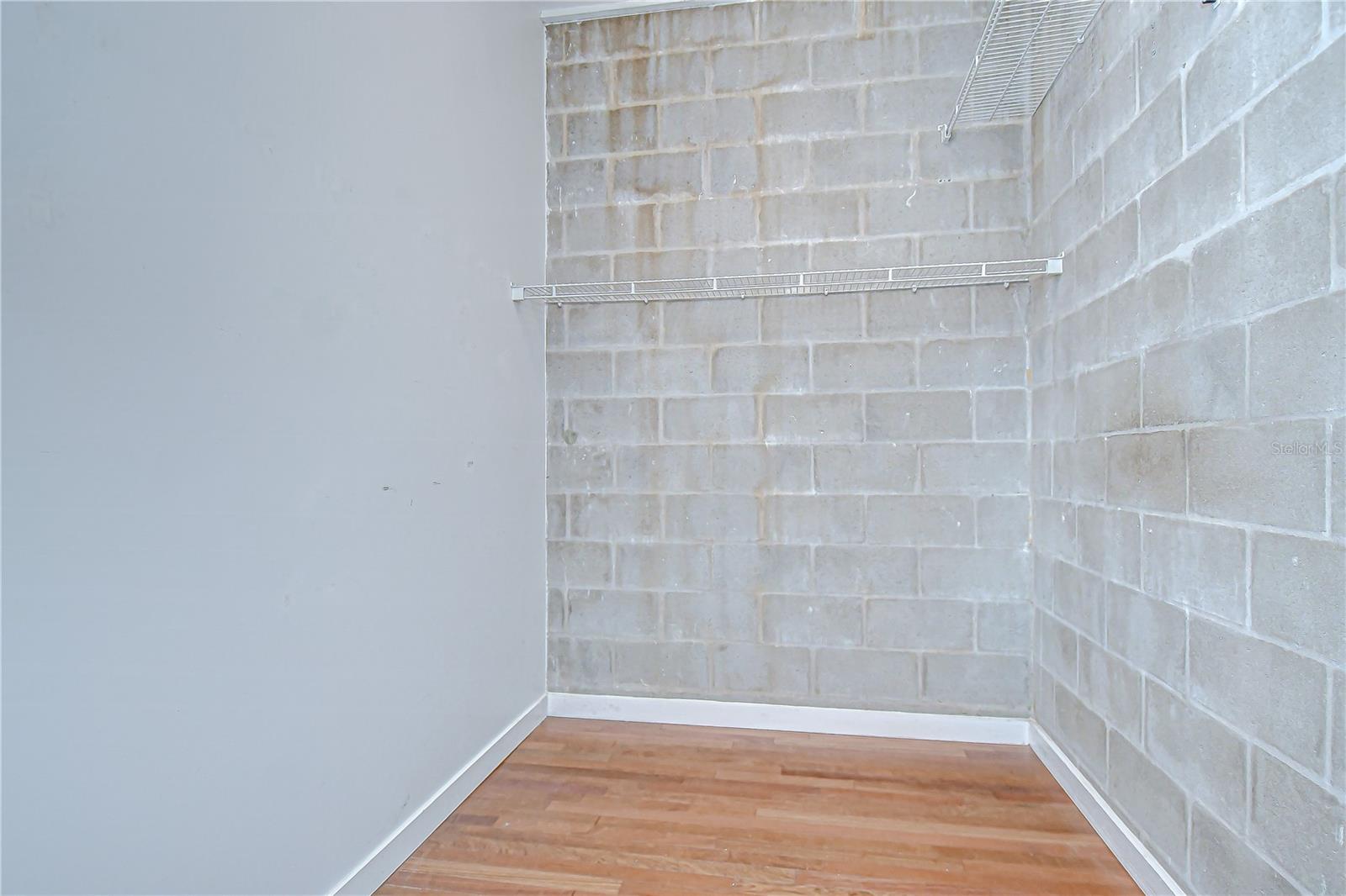 Huge walk-in closet!