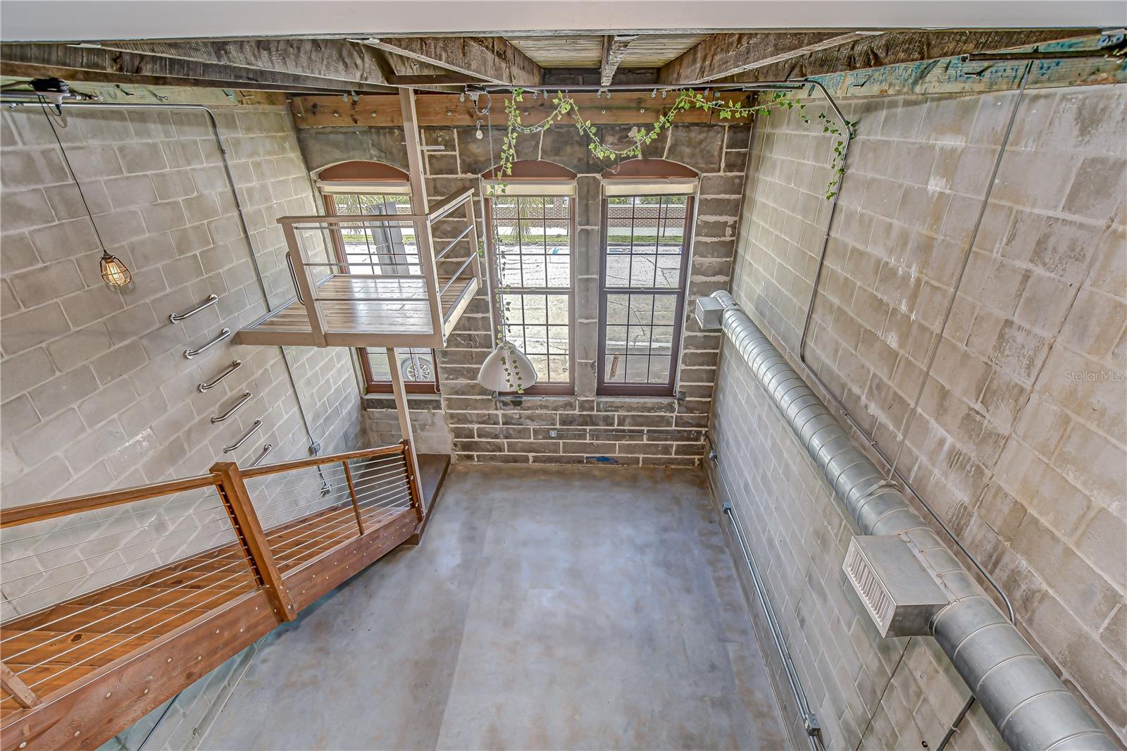 This spacious loft is move in ready!