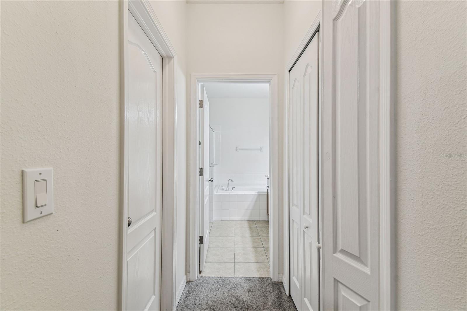Double Walk-in Closets in Primary Bedroom