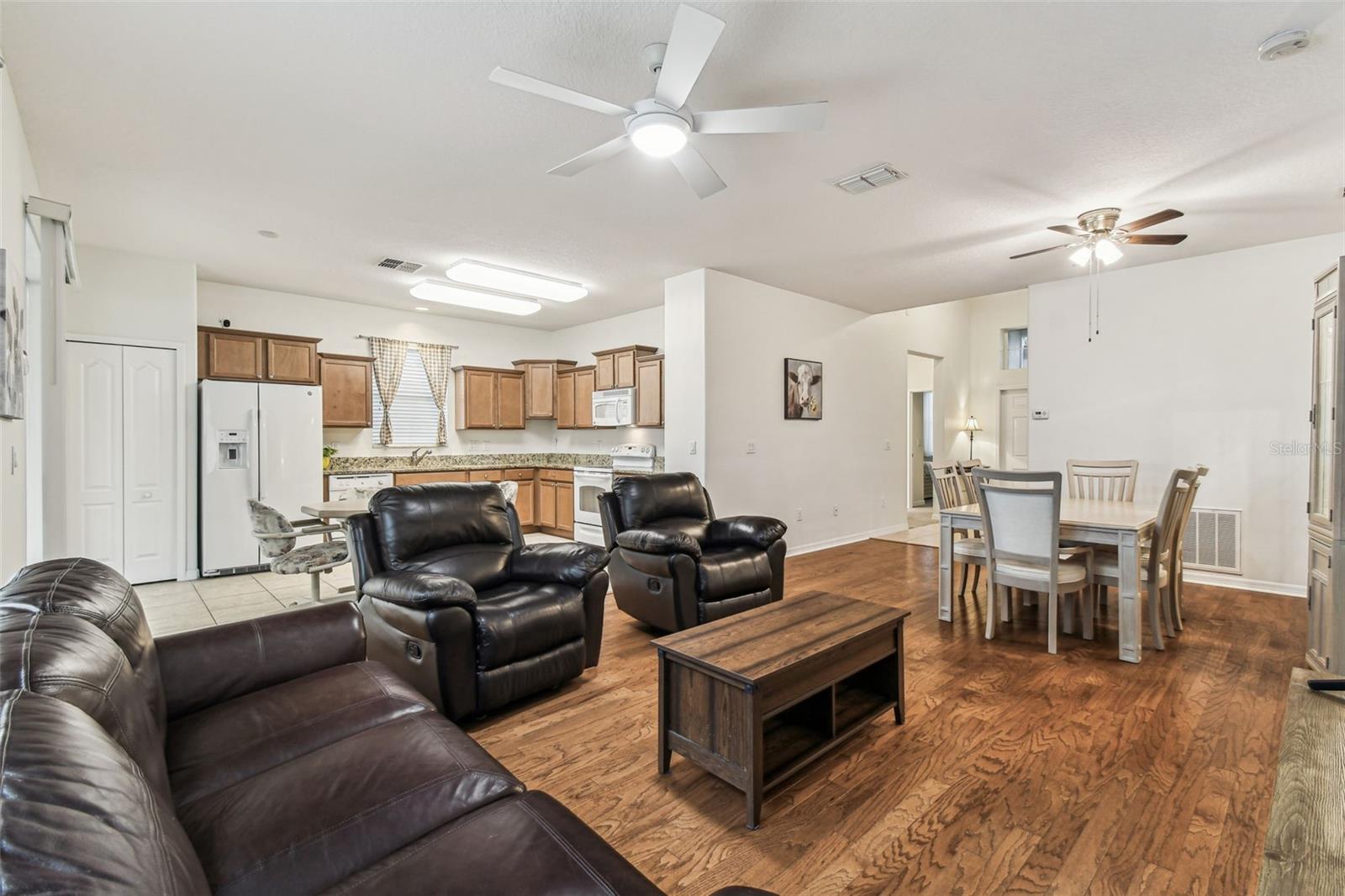 Family Room & Dining Room