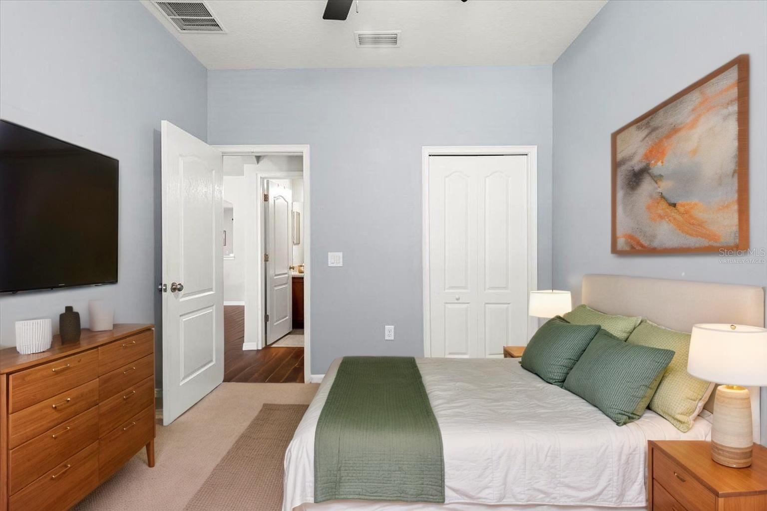 Bedroom One-Virtually Staged