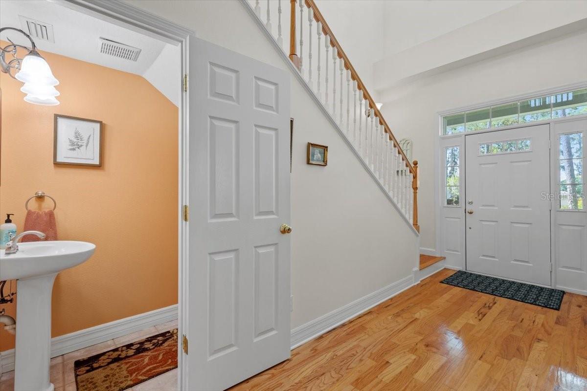 Downstairs hall bath