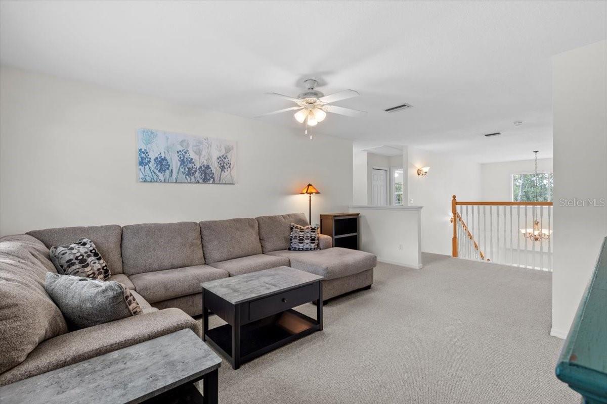 Upstairs loft