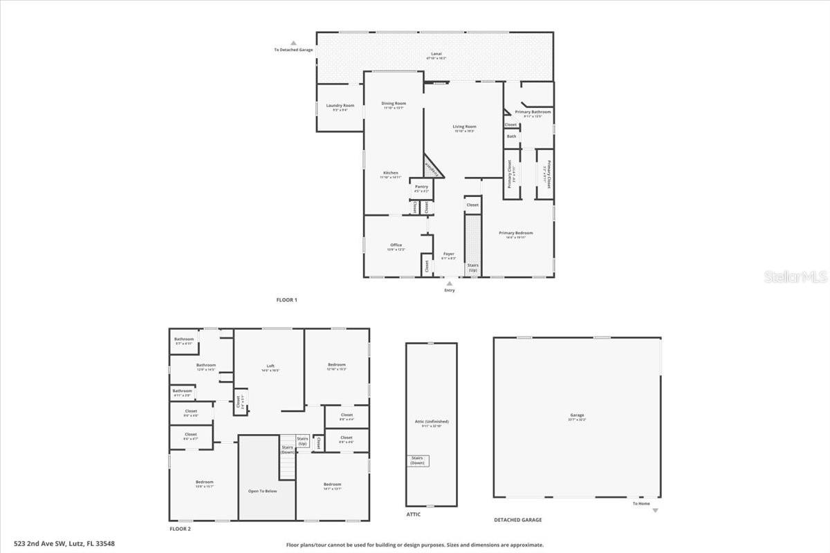 Floor plan for entire home