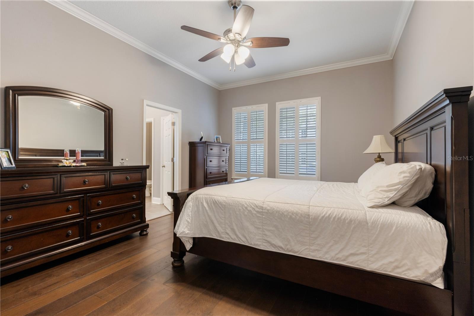 Master Bedroom located in front of home